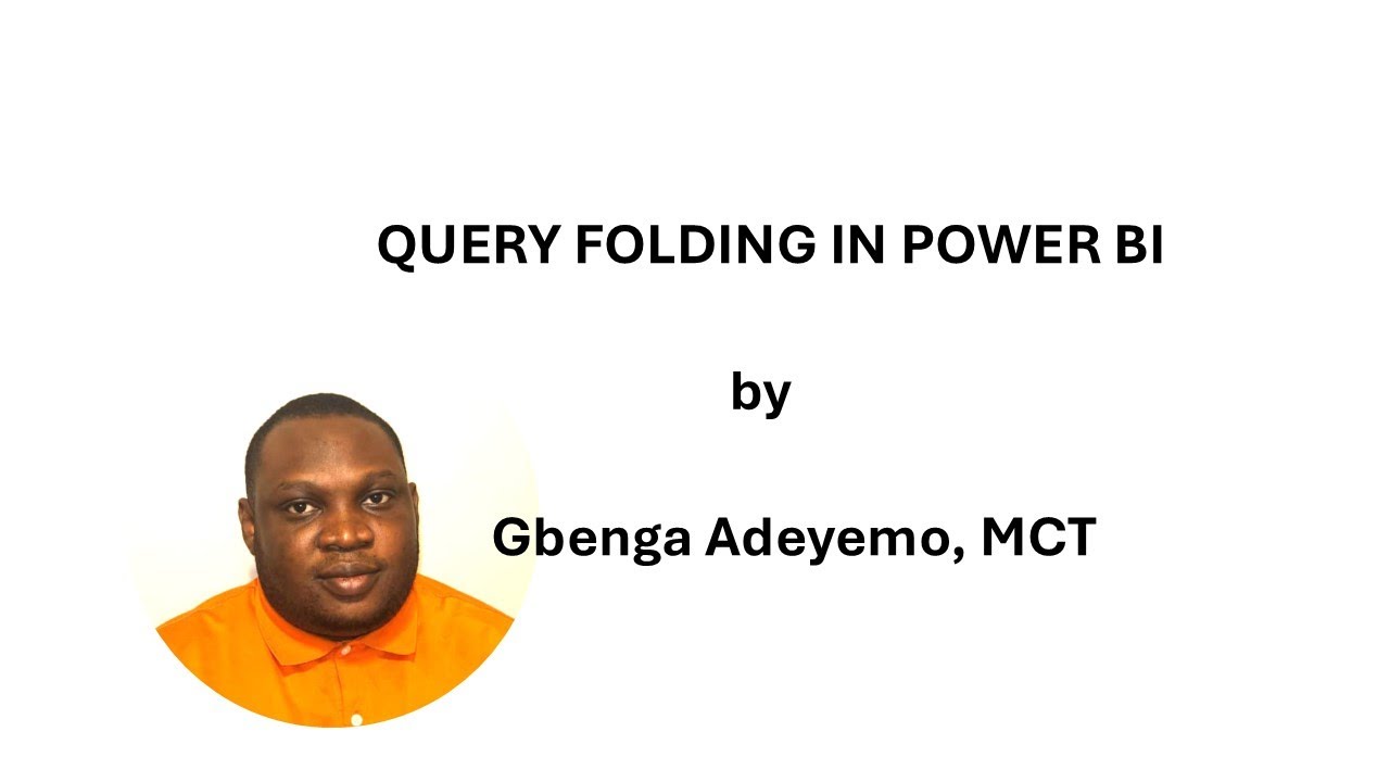 Query Folding in Power BI | Power Query #powerqueryeditor #powerbi #power
