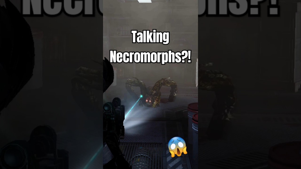 Говорящие некроморфы?! 😱 Жуткие детали в Dead Space 2!