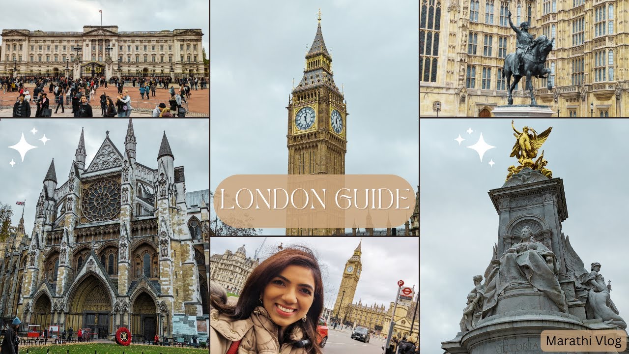 London Walk | London Tourist Attractions | Marathi Vlog