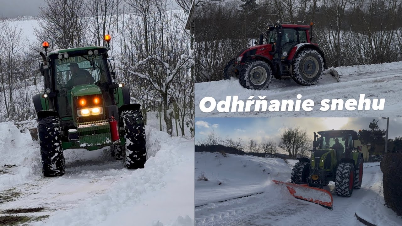 Odhŕňanie snehu ❄️