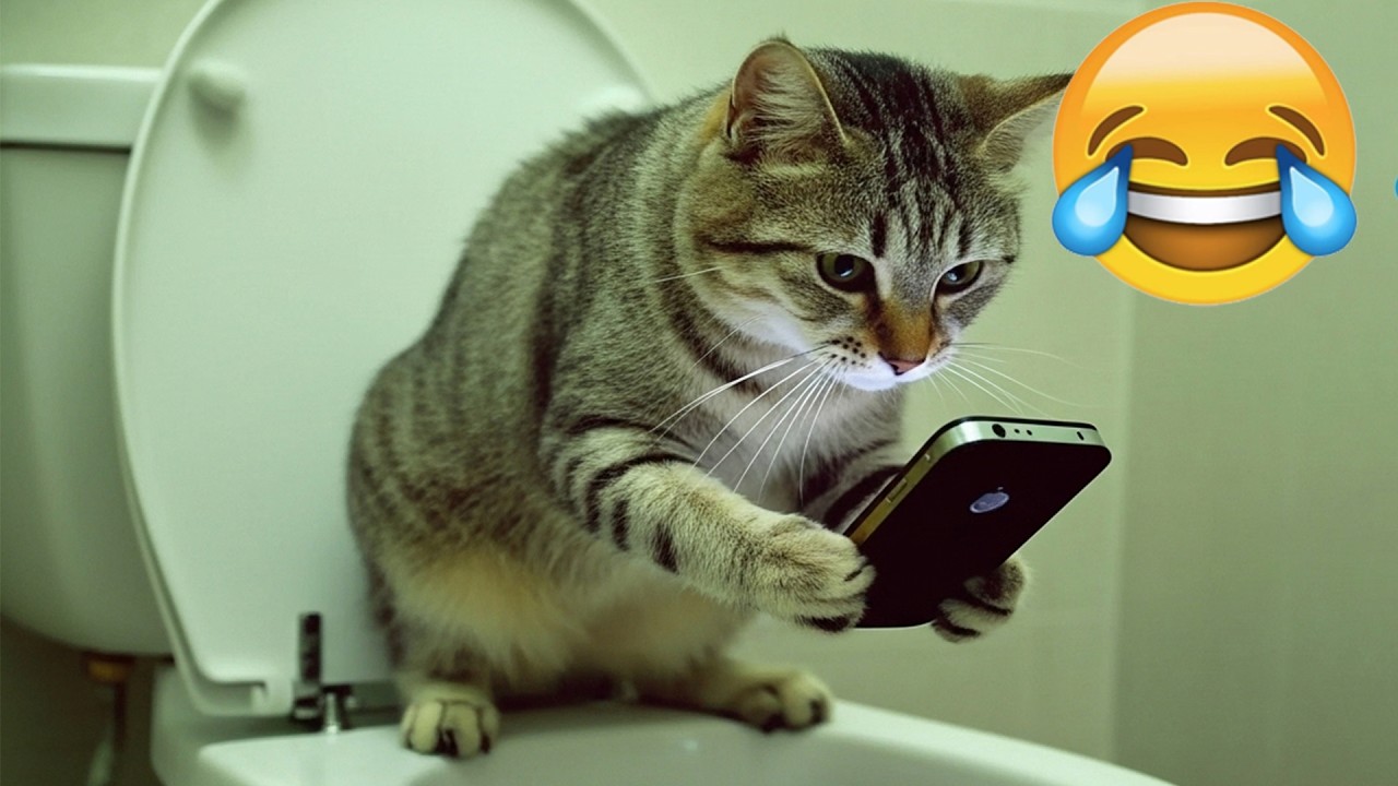Try Not To Laugh 👩 Funniest Cats & Dogs 😻 Funny Animals