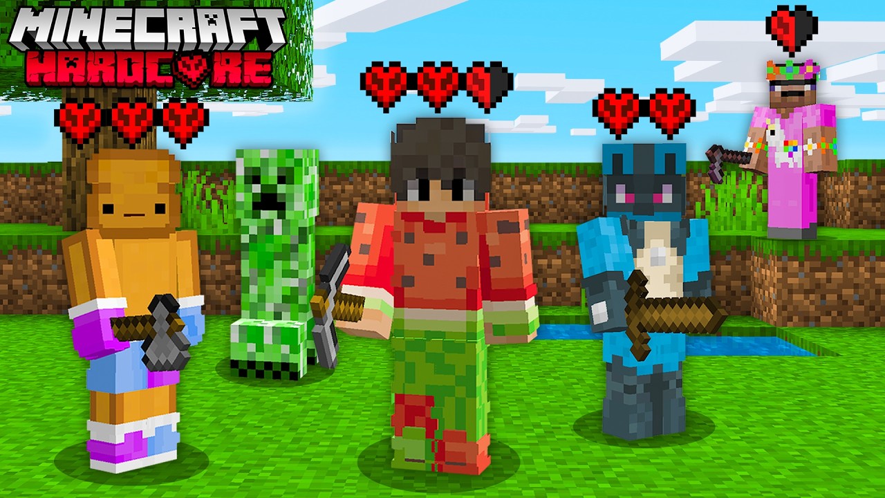 On a surv&eacute;cu 24h sur Minecraft ULTRA HARDCORE..