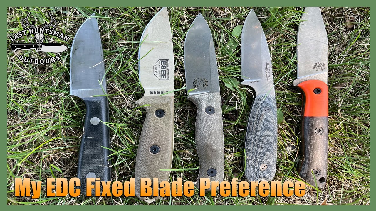 My EDC Fixed Blade Preference #knife #edc #everydaycarry