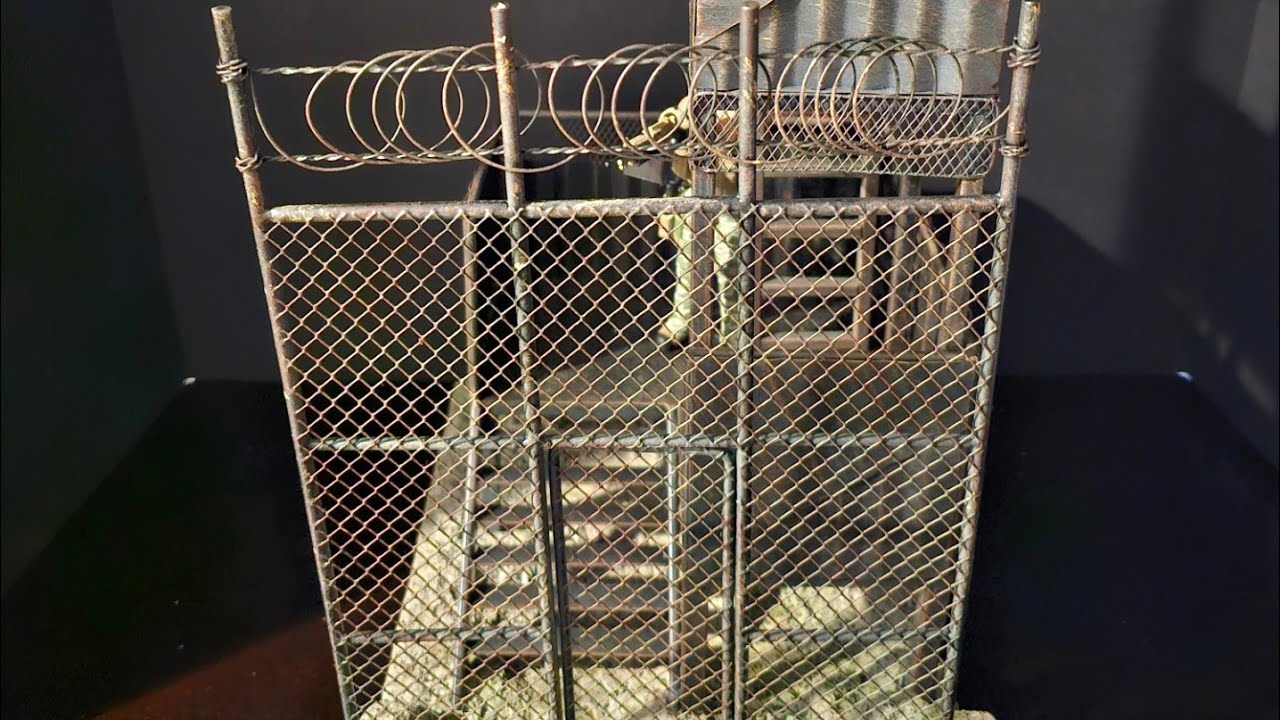 Zbobtoys watch tower 1/12th scale diorama