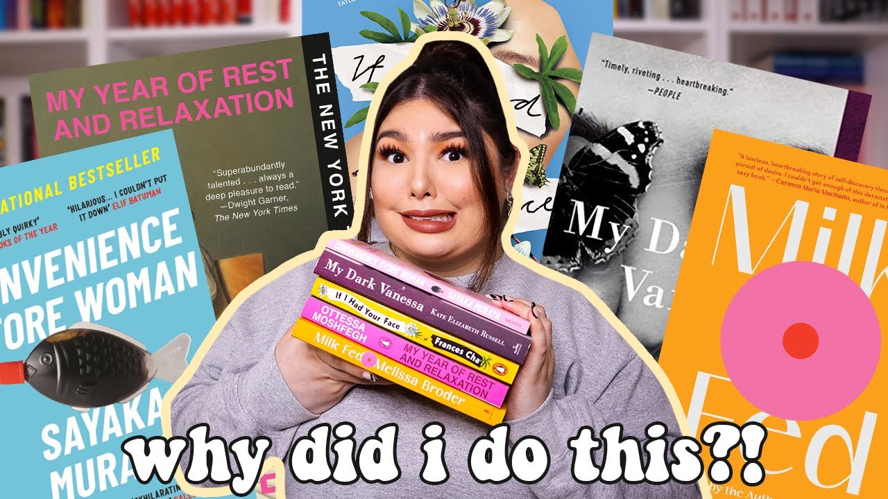 i read 5 literary fiction books and it was just pain... and kumquats?! 🙁😨