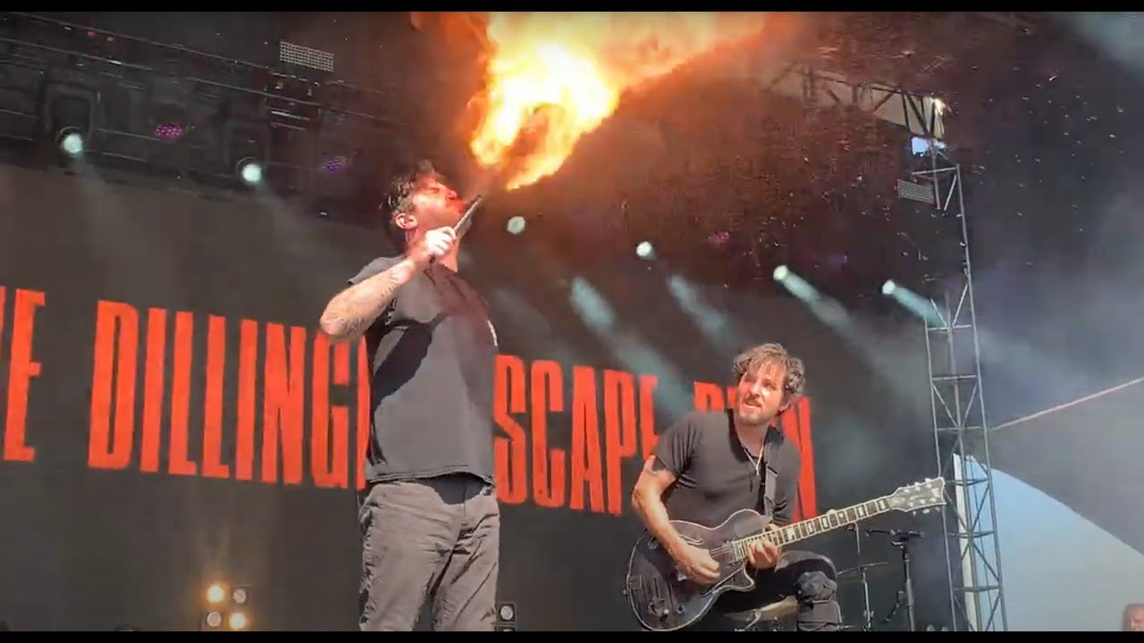The Dillinger Escape Plan - 43% Burnt (Live at No Values Fest 6/8/24) (FROM THE RAIL!)