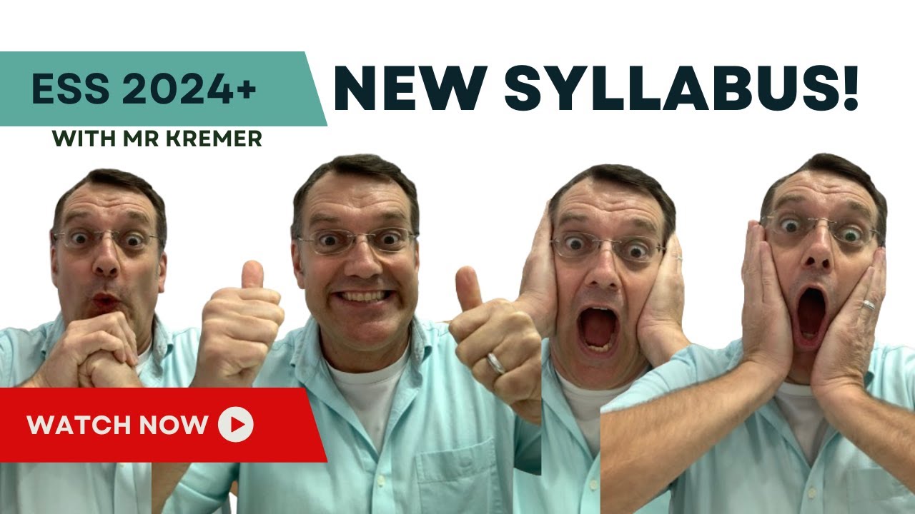 New IB ESS Syllabus Preview