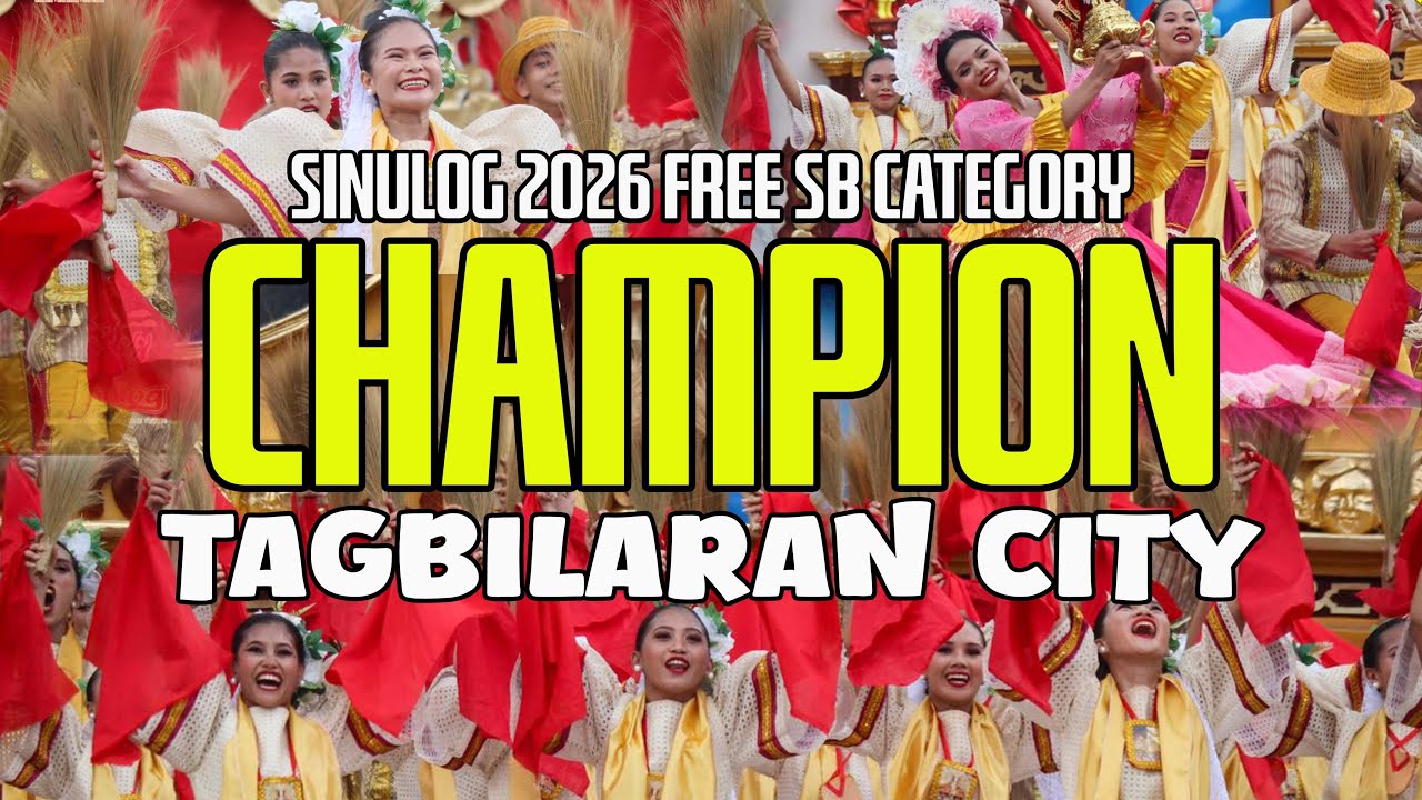 Champion: Tagbilaran City | Sinulog Festival 2026 Grand Ritual Showdown SB Category #sinulog2026