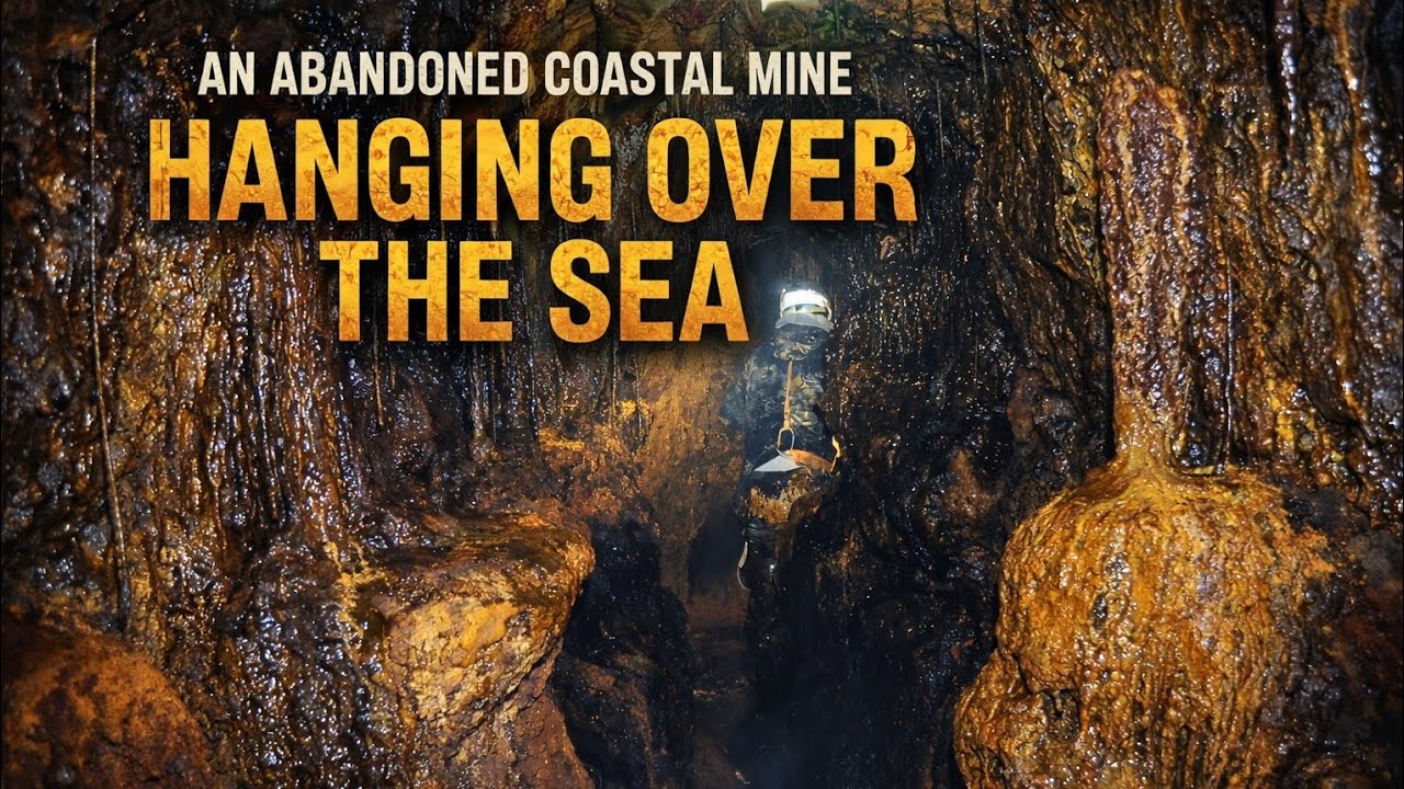 An Abandoned Coastal Mine Hanging Over the Sea