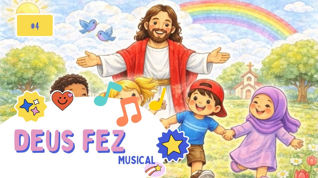 Deus Fez #musica #criancadejesus #deustemumapalavrapravoce #infancia