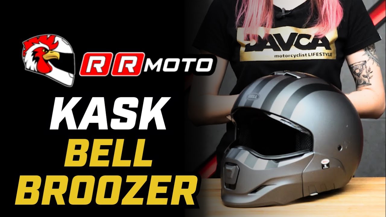 MOTOCYKLOWY KASK SZCZĘKOWY BELL BROOZER