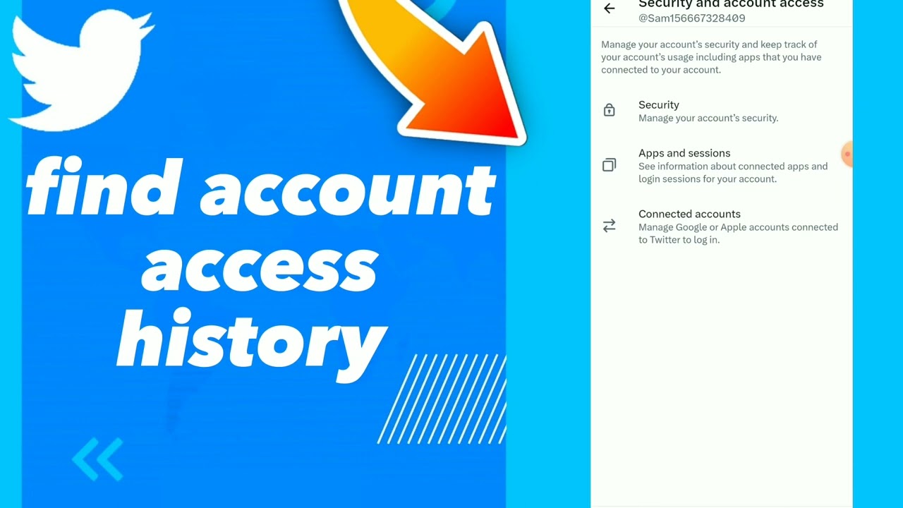 How To Find Account Access History On Twitter App 2023