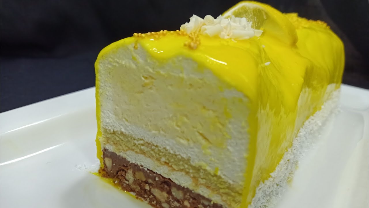 كاطو كلاصي بمذاق الحامض4K لذيذة و بمكونات راقية جدا تحلفي عليها مشرية فاكبر المحلات Entremet Citron