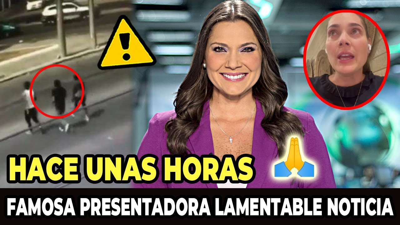 ULTIMA HORA! LAMENTABLE NOTICIA FAMOSA PRESENTADORA JESSICA DE LA PE&Ntilde;A