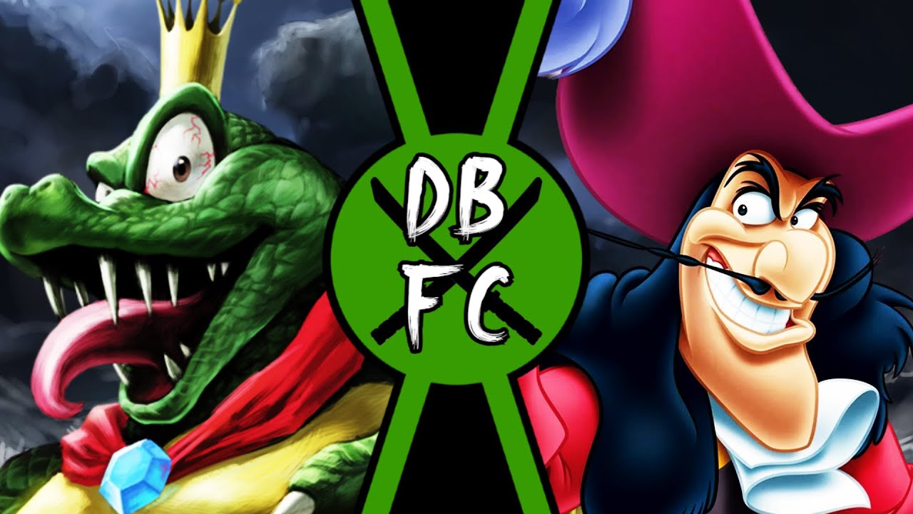 King K Rool VS Captain Hook (Nintendo VS Disney) | Danny Boy's Fight Club