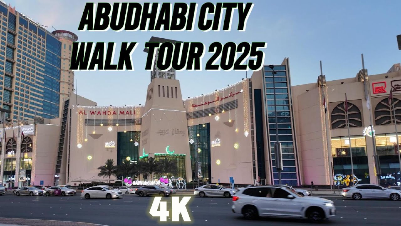 Walking Tour of ABU DHABI - United Arab Emirates - Travel UAE 2025