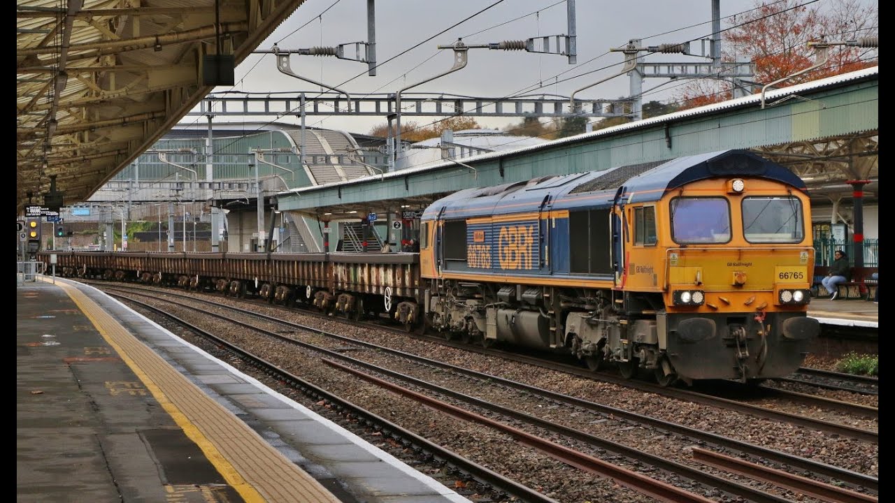 Freight trains and more at Newport on 3rd November 2025