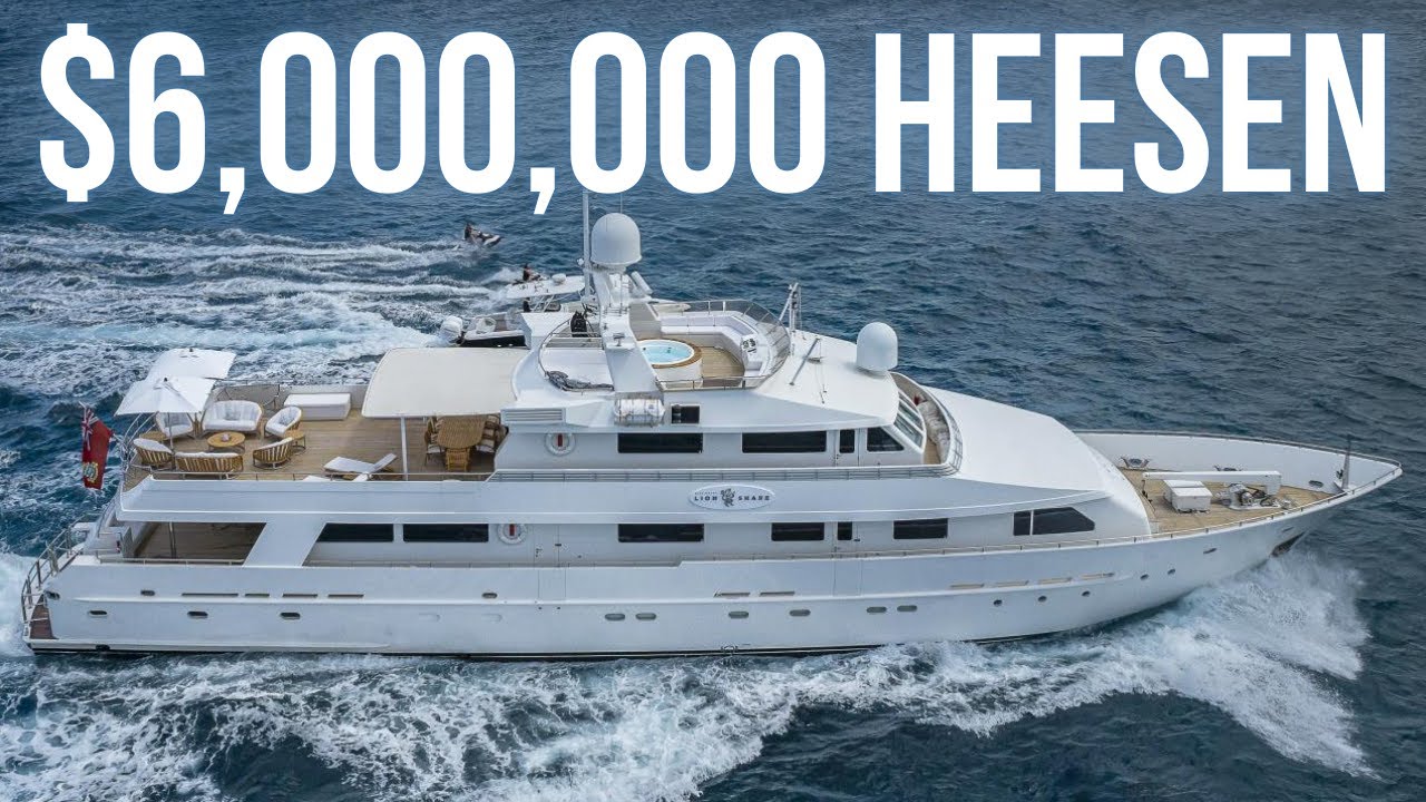 Inside a 130' Heesen SUPERYACHT | 