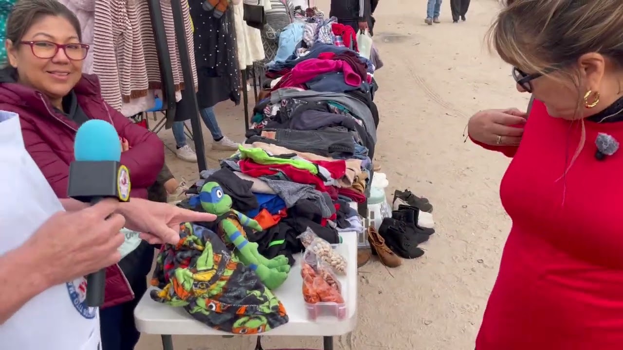 Recorriendo el Tianguis de los Olivos en Hermosillo Sonora