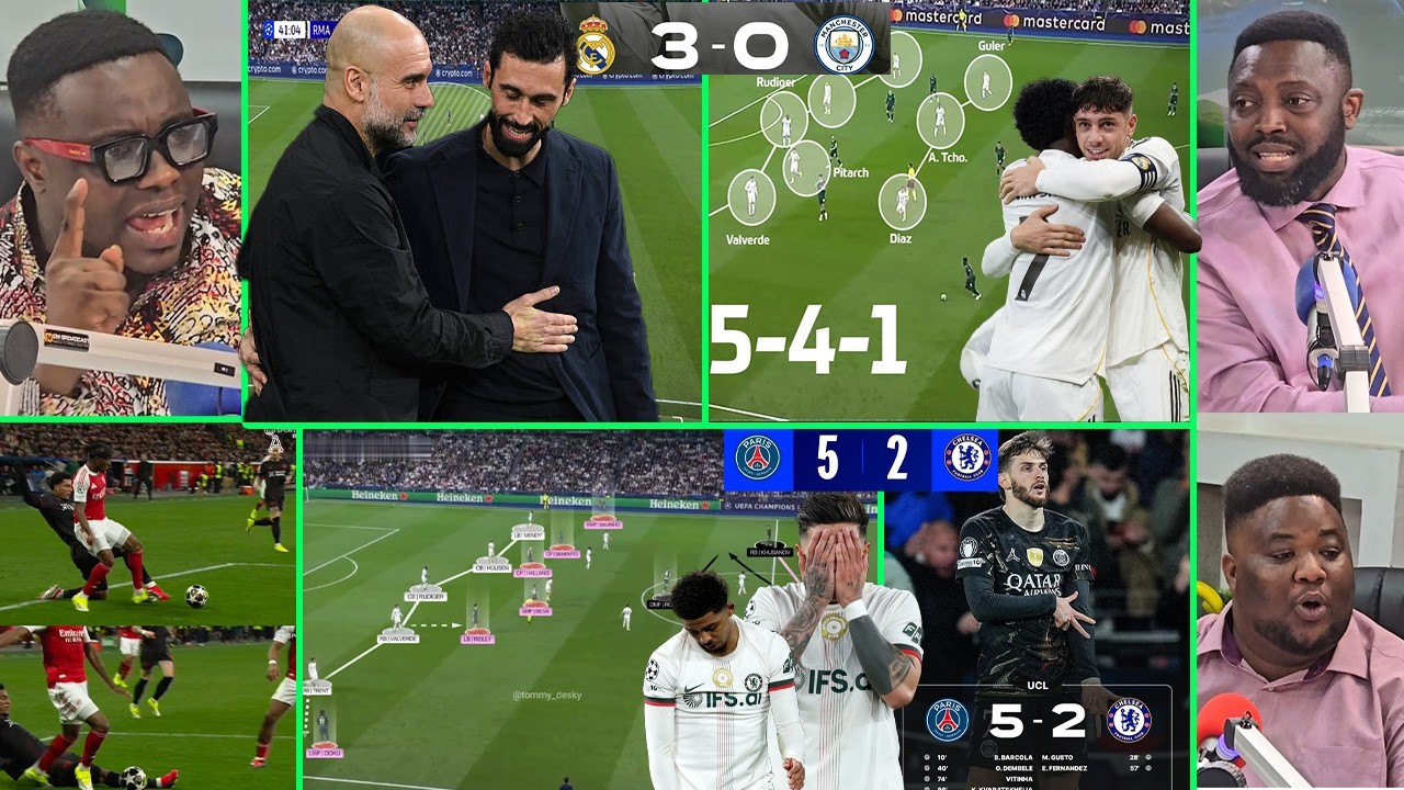 SUPER MADRID USED 4 NEW TACTICS TO CONFUSE PEP..CHELSEA DROP THESE 3 MISTAKES..ARSENAL AND ANALYSIS