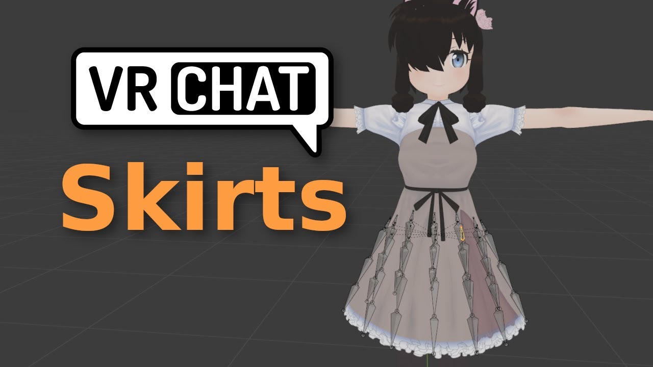 How to deal with skirts in VRChat