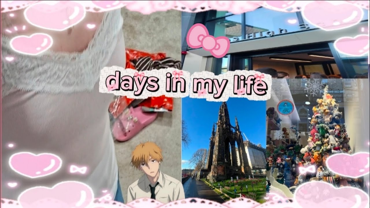 🧸🍥Days in my life🍥🧸(Edinburg, shopping, Hollister, fall vibes, friends, haul, new school) 