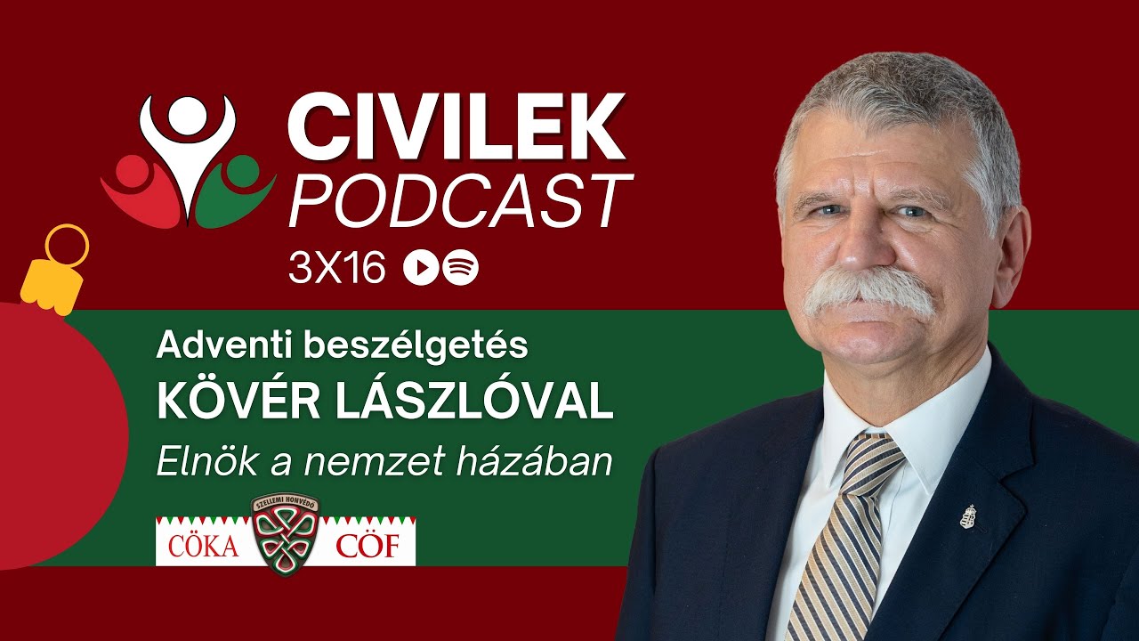 Civilek Podcast - Eln&ouml;k a nemzet h&aacute;z&aacute;ban (adventi besz&eacute;lget&eacute;s K&ouml;v&eacute;r L&aacute;szl&oacute;val)