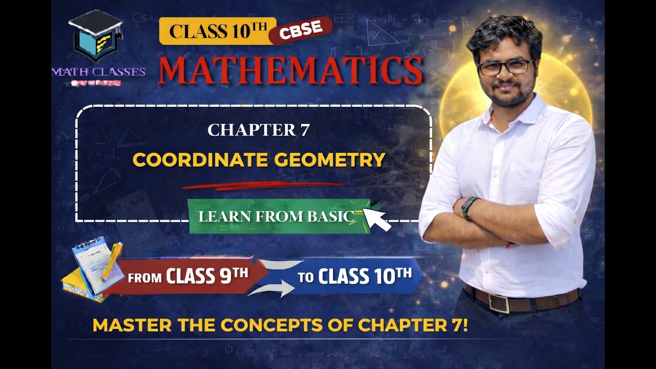 Coordinate Geometry (Part-3) | Chapter 7 | Section Formula | Class 10 Maths | CBSE
