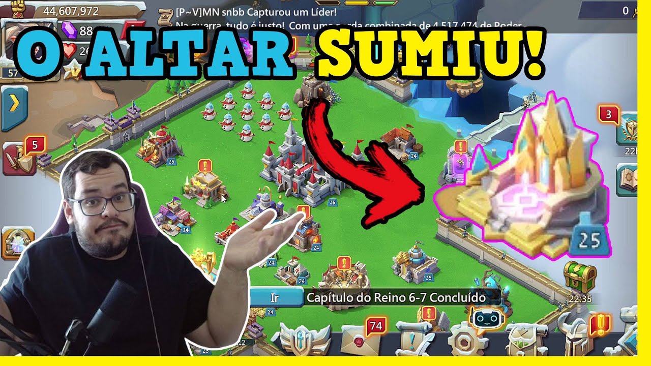 BUG INSANO NA NOVA ATUALIZAÇÃO Lords Mobile