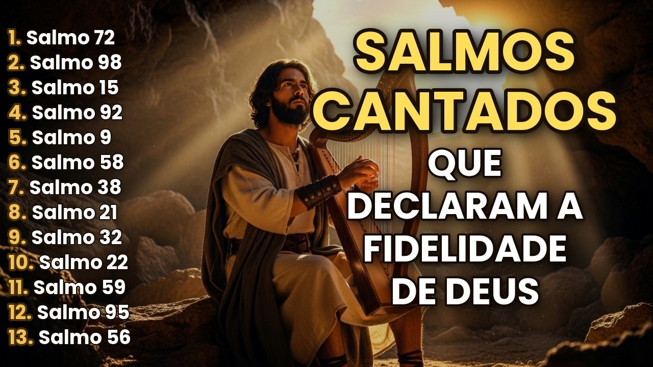 SALMOS CANTADOS QUE DECLARAM A FIDELIDADE DE DEUS | Cânticos Antigos de Adoração