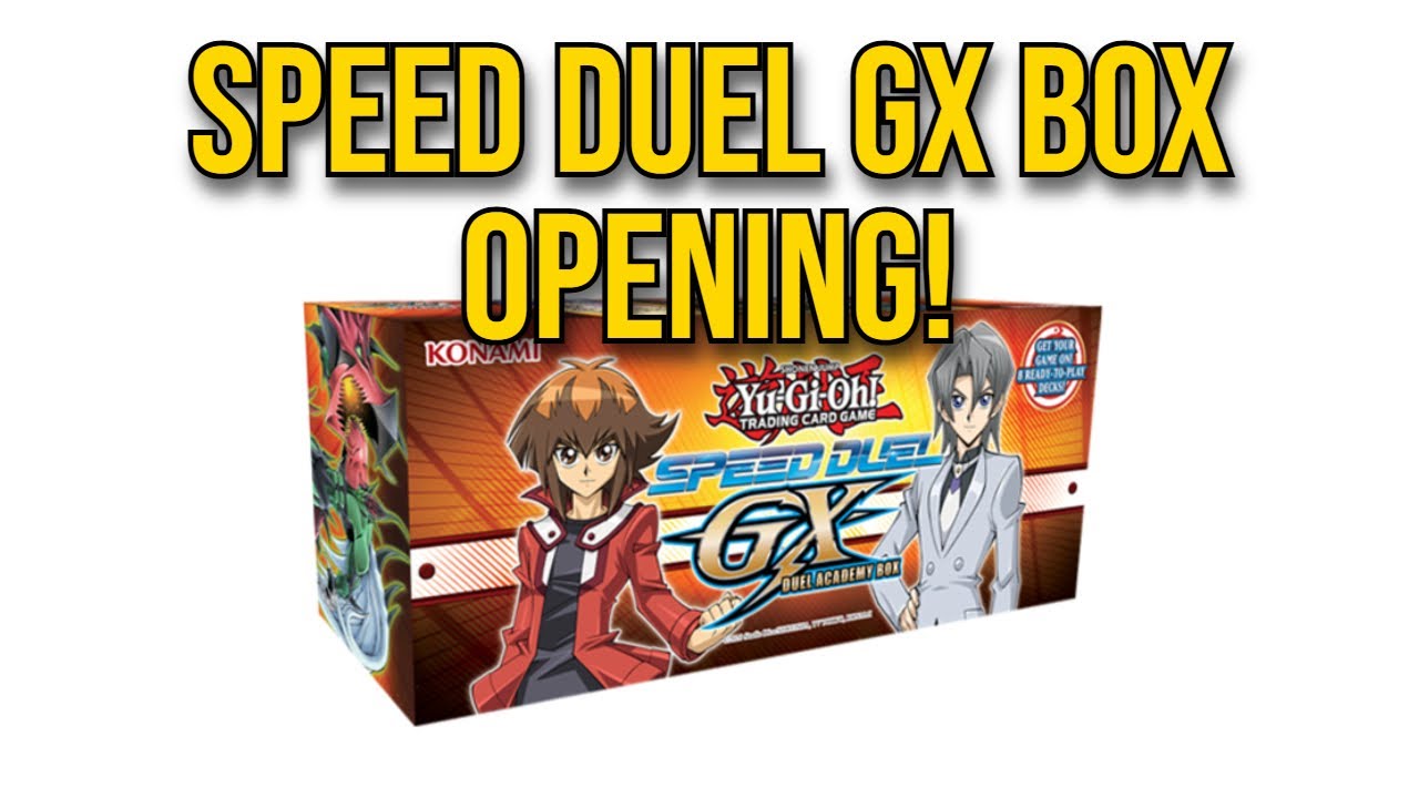 Yu-Gi-Oh! Speed Duel GX Duel Academy Box Unboxing & Review!