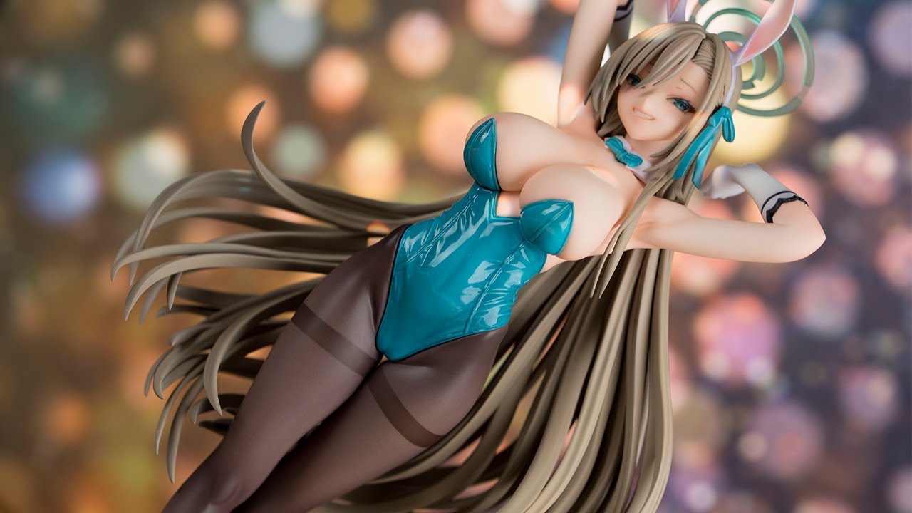 【ブルアカ】バニーアスナのガレージキットフィギュア作ってみた/Asuna Bunny ver. Garage kit figure build and painting #ガレージキット