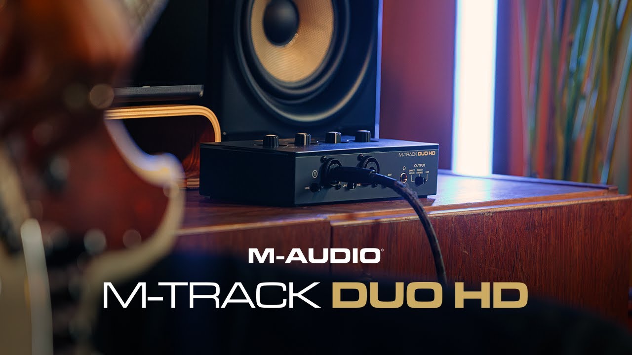 Introducing the M-Audio M-Track Duo HD & Producer Pack | Pro Audio Made Easy