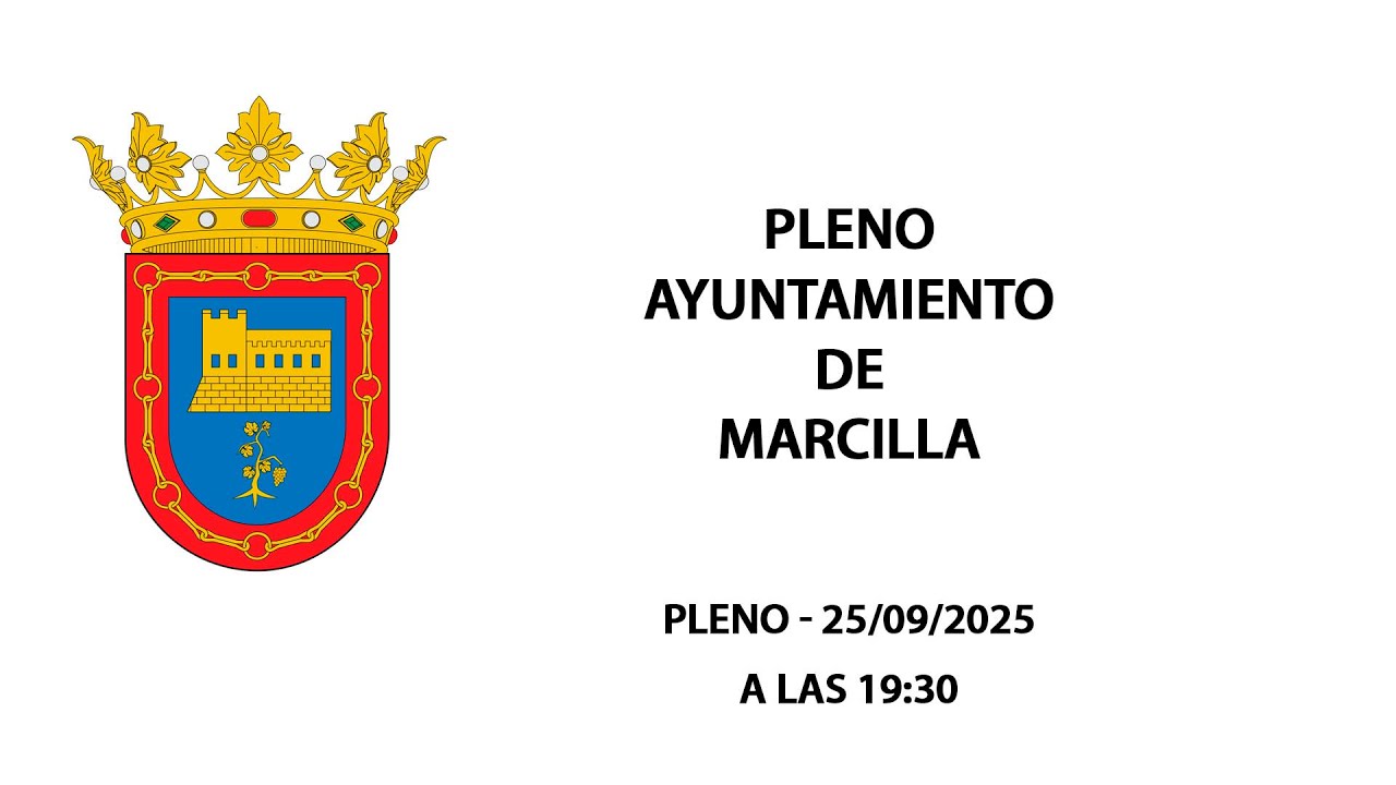 Pleno en directo día 25/09/2025
