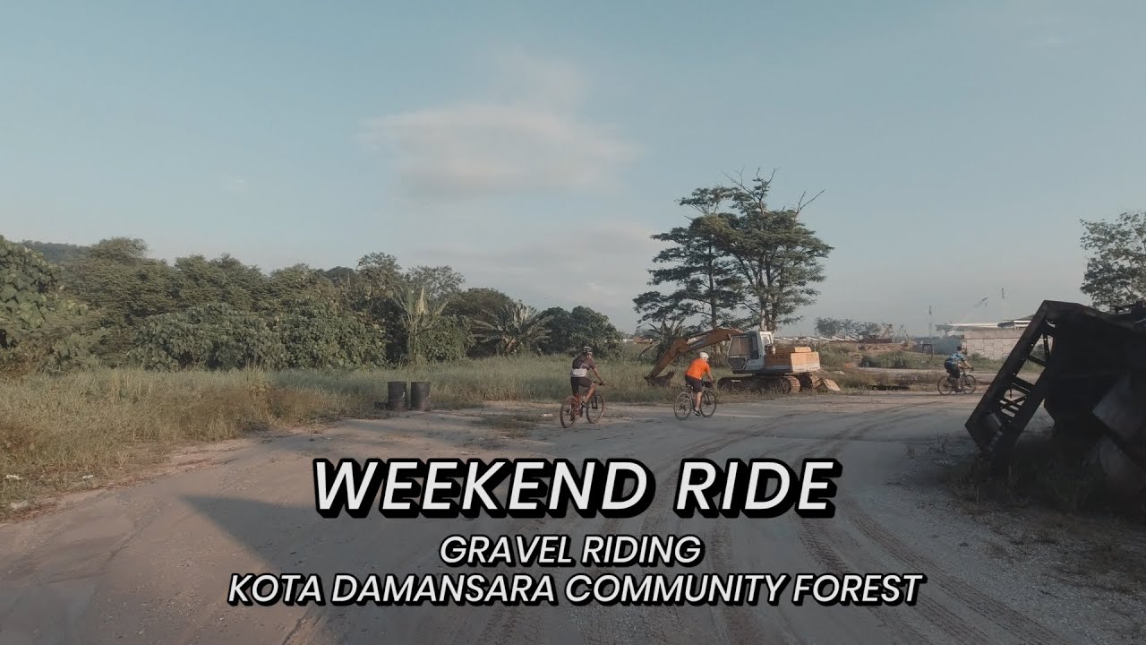 Gravel Riding at Kota Damansara Community Forest🌲🌲🌲 / Malaysia Cycling Route 012 🚵🏼