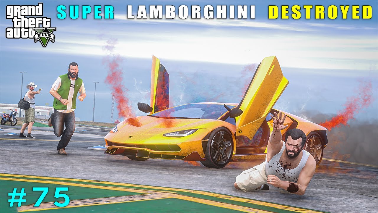 Most Expensive Supercar Destroyed | Gta V Gameplay