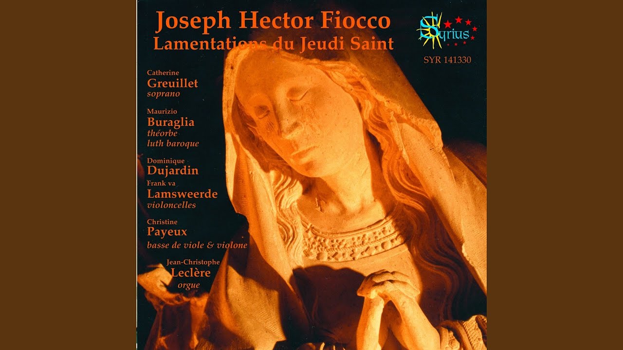 Lamentatio Prima: No. 2, Defix&aelig; sunt in terra