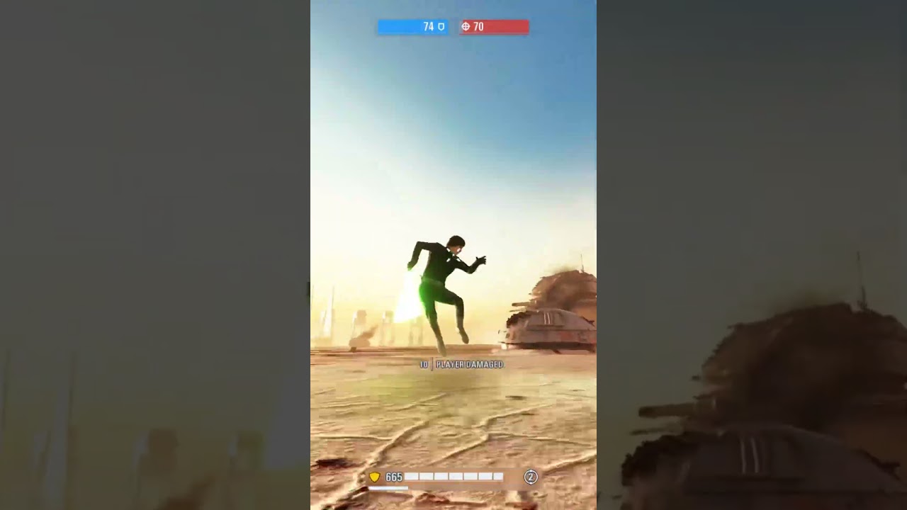 Люк сражается в дуэли с графом Дуку #starwars #battlefront2 #ps4 #xbox #pc