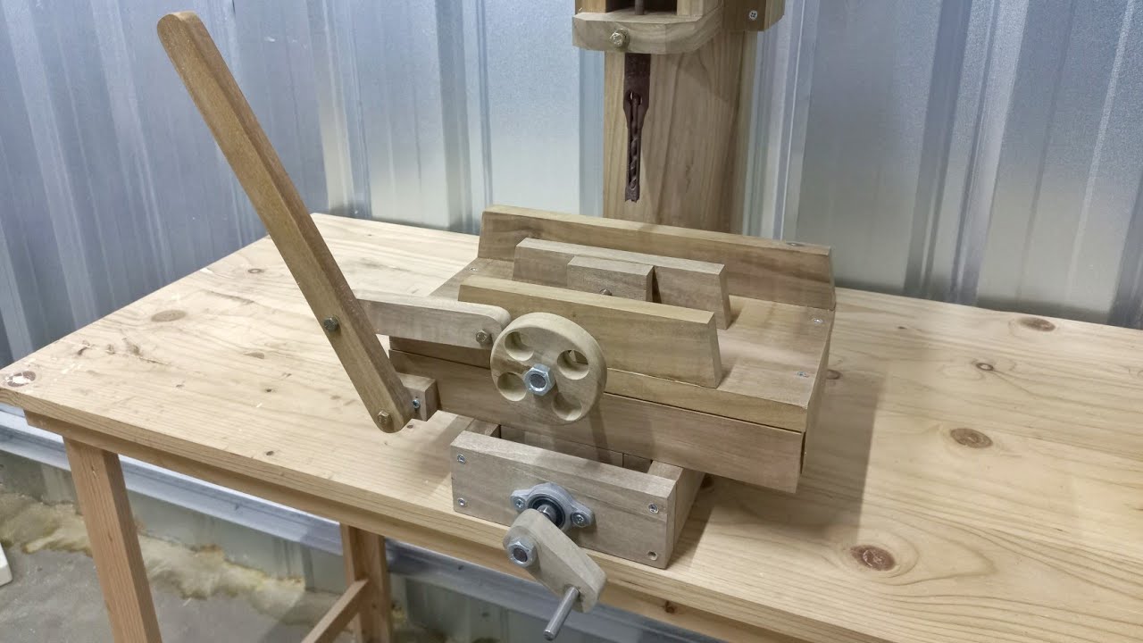 Make a Chisel Mortiser Using Drill Machine Part 1 // DIY Woodworking