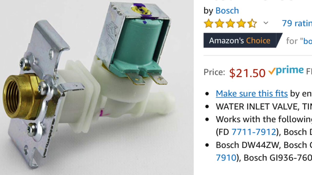 ✨ BOSCH DISHWASHER NOT GETTING HOT—EASY FIX ✨