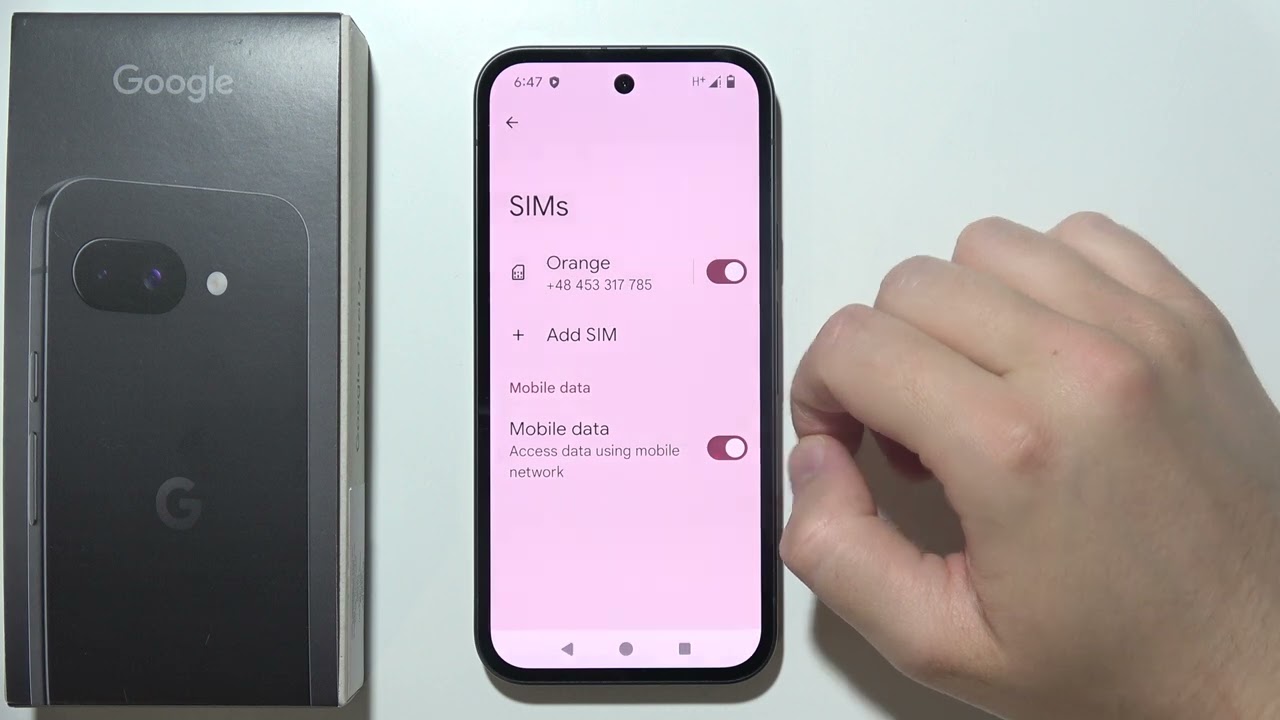 Pixel 9a: How to Enable 5G Connection
