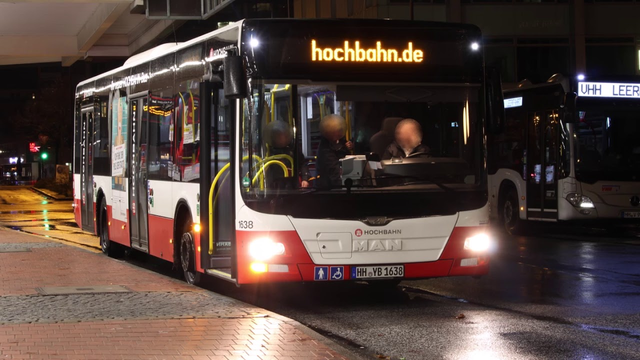 [Sound] Mitfahrt in einem MAN NL293 der Hamburger Hochbahn