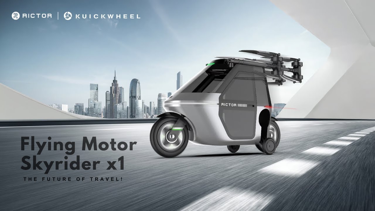 Skyrider X1 &ndash; The Future of Flying Motorcycles!