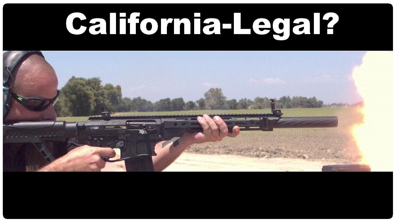 AR-Style 12ga.   -  Is it LEGAL in California?