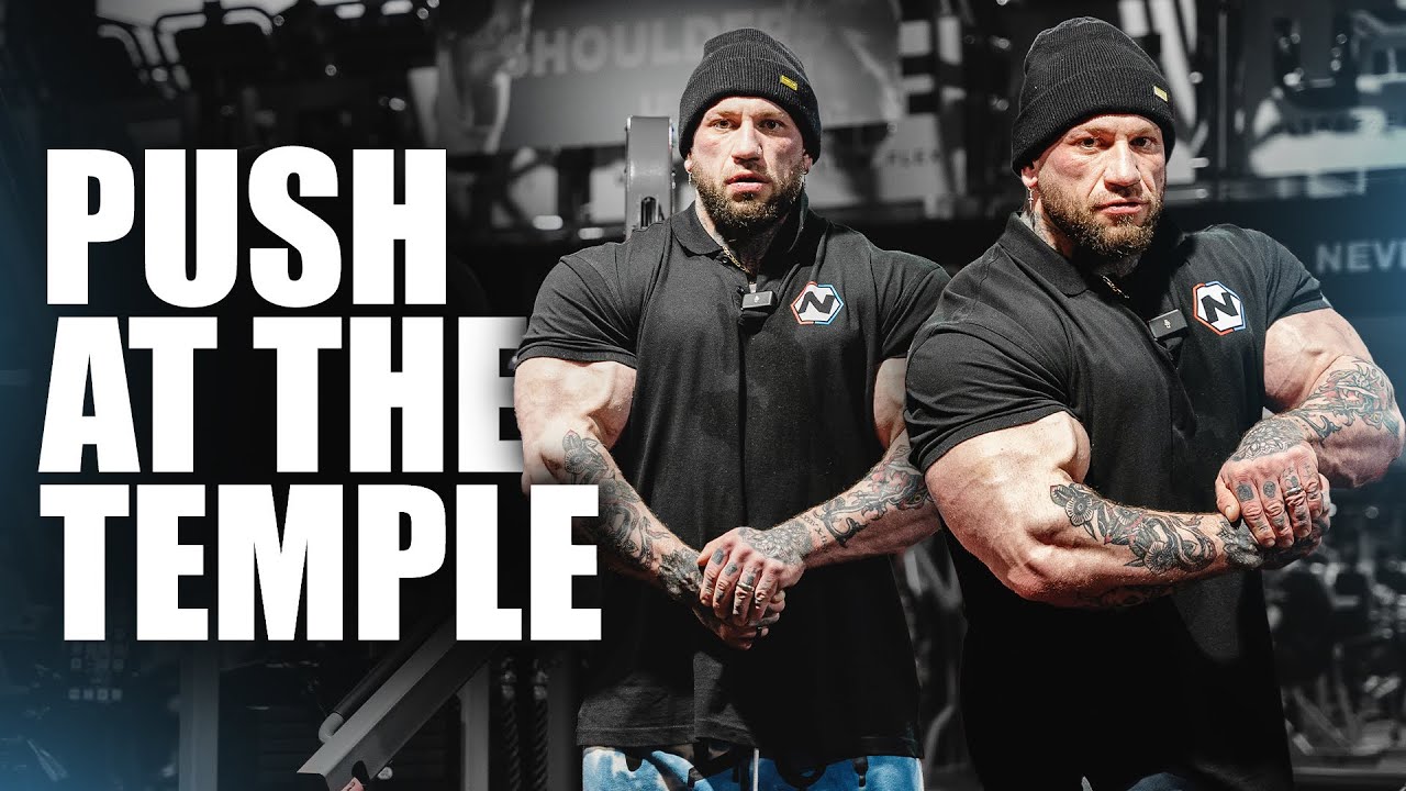 USING DORIAN YATES'S TEMPLE GYM CHEST PRESS  / ULTRAFLEX GYM NORTH LEEDS