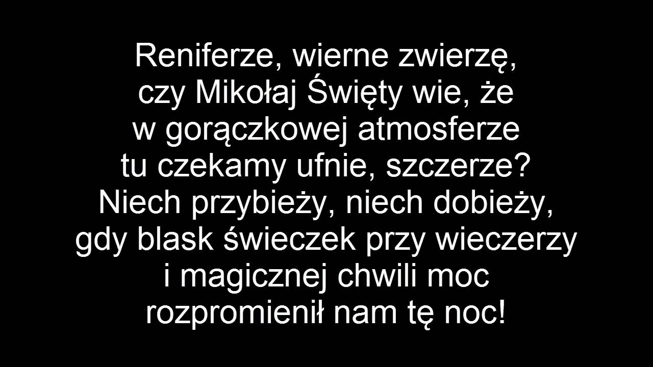 Miodowe lata - Pieśń strudzonego renifera