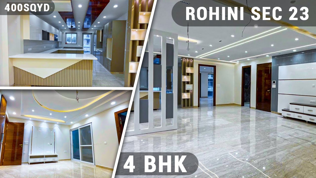 Rohini Sector 23 | Property in Delhi | Independent Floor | 4 BHK Floor | Ultra Luxurious | Rohini |