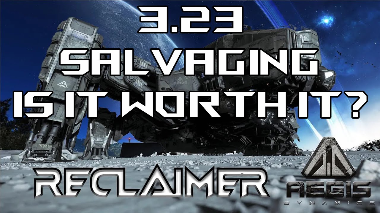 Star Citizen - Salvaging in 3.23: Is It Worth It? A Hobby Adventure !