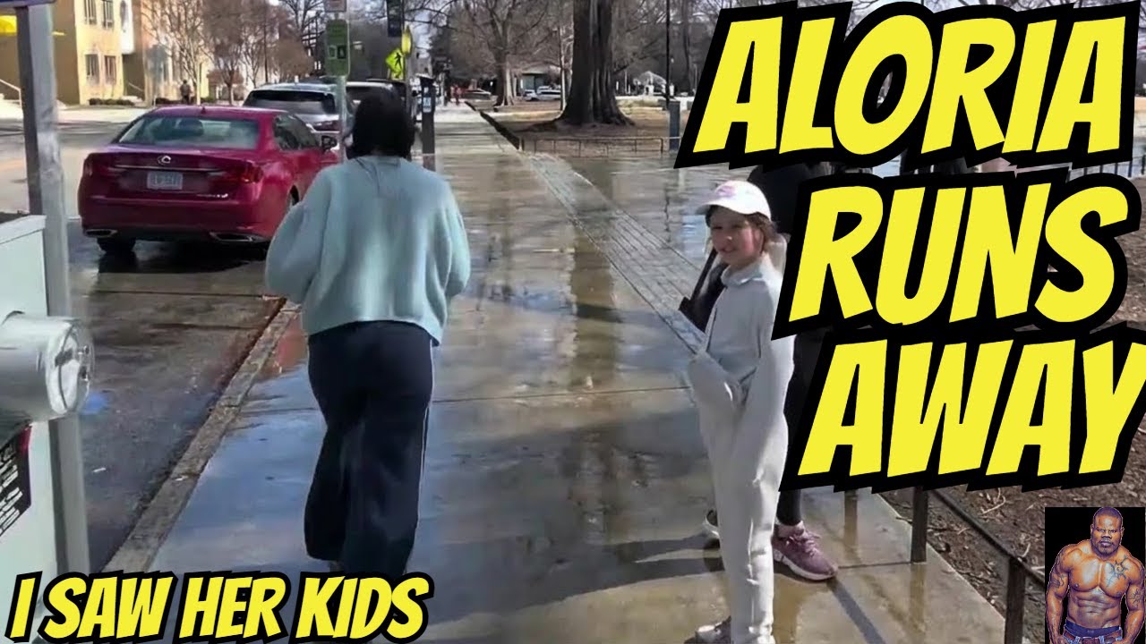 Street Talk:  Aloria takes off into a full sprint at the park leaving me with her phone and bags…