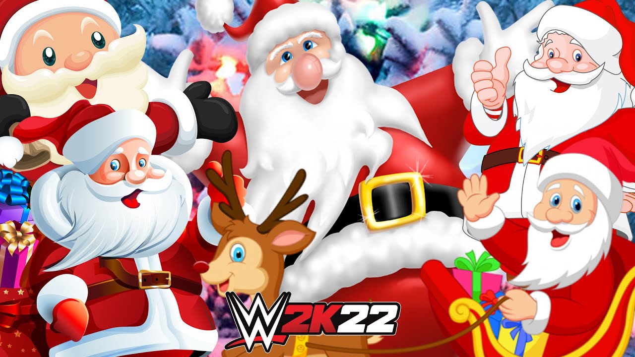 MERRY CHRISTMAS SANTA CLAUS WWE 2K2 Royal Rumble